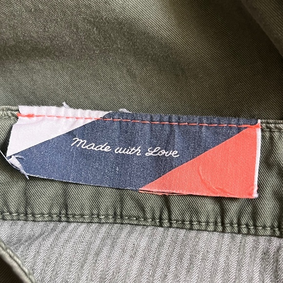 Sundry Green Chino Midrise Pants with Side Stripe Detailing Size 28 EUC - Picture 6 of 8